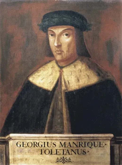 Framed Print : MANRIQUE, Jorge (1440-1479). Spanish poet. Anonymous Framed Print : MANRIQUE, Jorge (1440-1479). Spanish poet. Anonymous