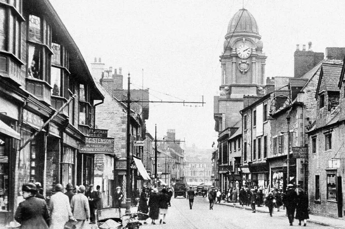 Framed Print : Mansfield Stockwellgate probably 1920s Framed Print : Mansfield Stockwellgate probably 1920s