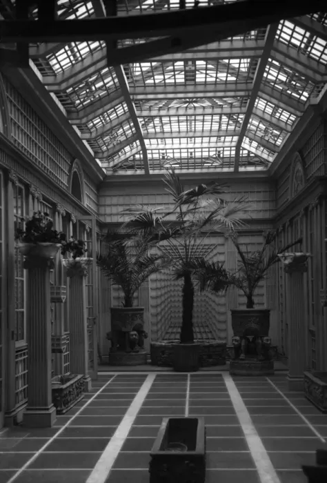 Framed Print : Mansion Conservatory Framed Print : Mansion Conservatory