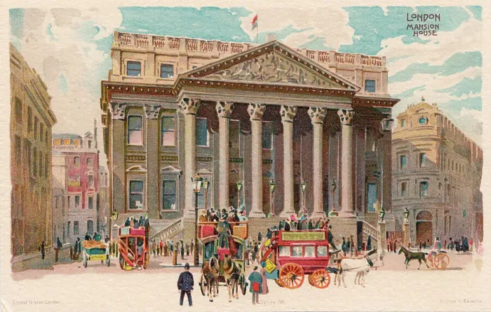 Framed Print : Mansion House Framed Print : Mansion House