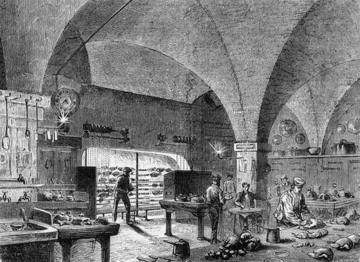 Framed Print : MANSION HOUSE KITCHENS Framed Print : MANSION HOUSE KITCHENS