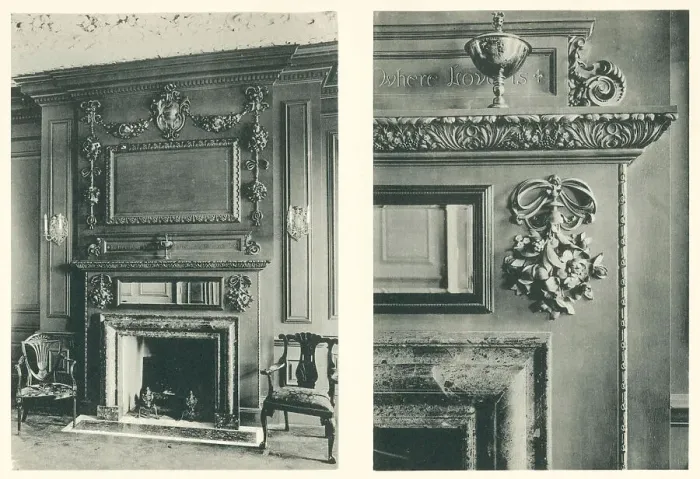Framed Print : Mantelpiece, Westbury House, Long Island Framed Print : Mantelpiece, Westbury House, Long Island