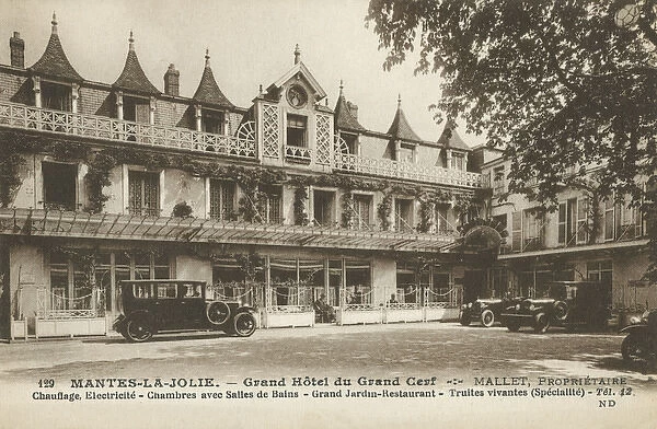 Mantes-la-Jolie, France - Grand Hotel du Grand Cerf
