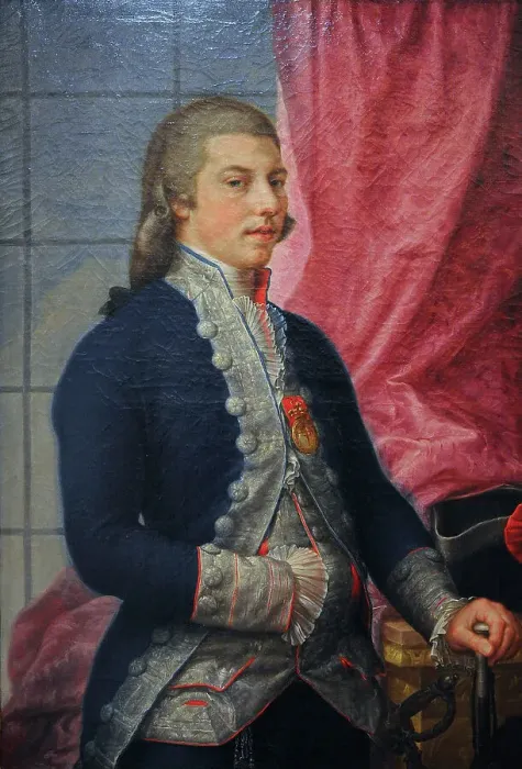 Framed Print : Manuel de Godoy y Alvarez de Faria (1767-1851), circa 1790 Framed Print : Manuel de Godoy y Alvarez de Faria (1767-1851), circa 1790