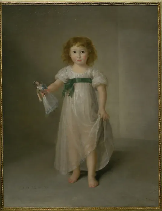 Framed Print : Manuela Isidra Tellez-Giron, future Duchess of Framed Print : Manuela Isidra Tellez-Giron, future Duchess of