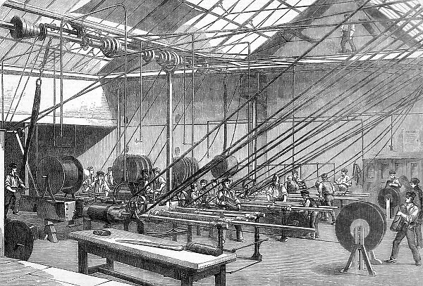 Manufacture of the Atlantic telegraph cable