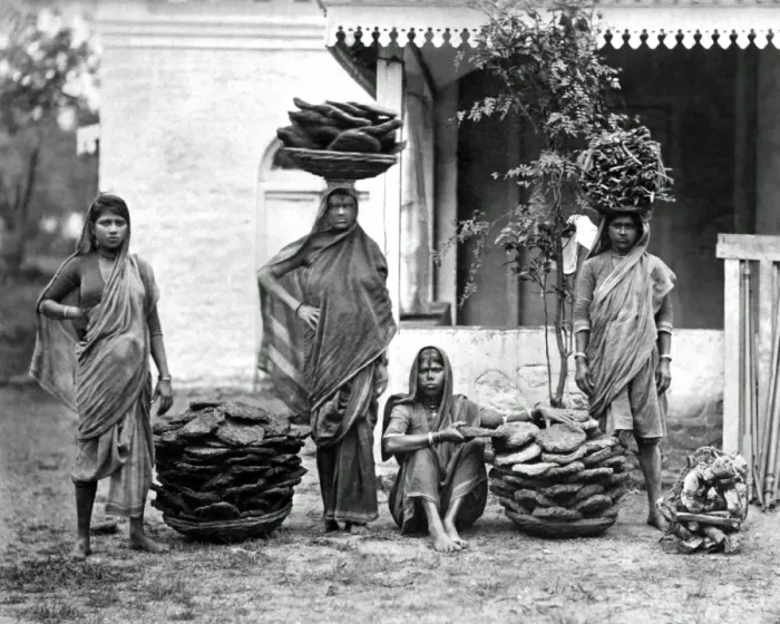 Framed Print : Manure dryers, Bombay (Mumbai), India Framed Print : Manure dryers, Bombay (Mumbai), India
