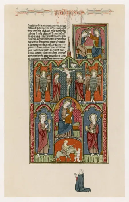 Framed Print : Manuscript / C13 Bible Framed Print : Manuscript / C13 Bible