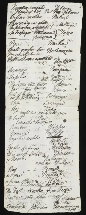 Framed Print : Manuscript page from Robert Browns diary Framed Print : Manuscript page from Robert Browns diary