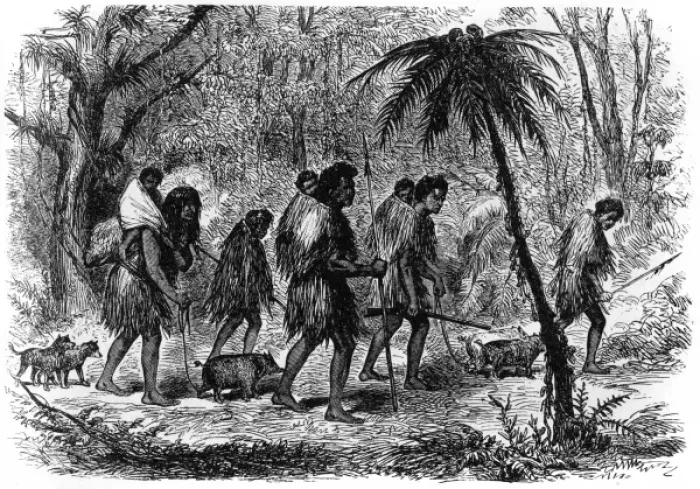 Framed Print : Maori Migration / Nz Framed Print : Maori Migration / Nz