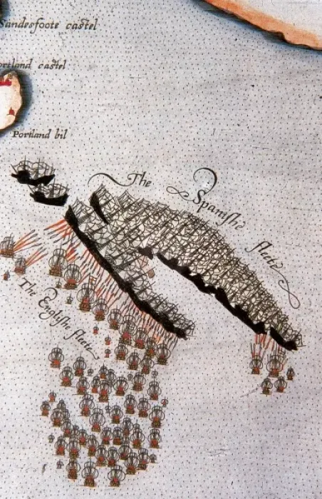Framed Print : Detail of map No