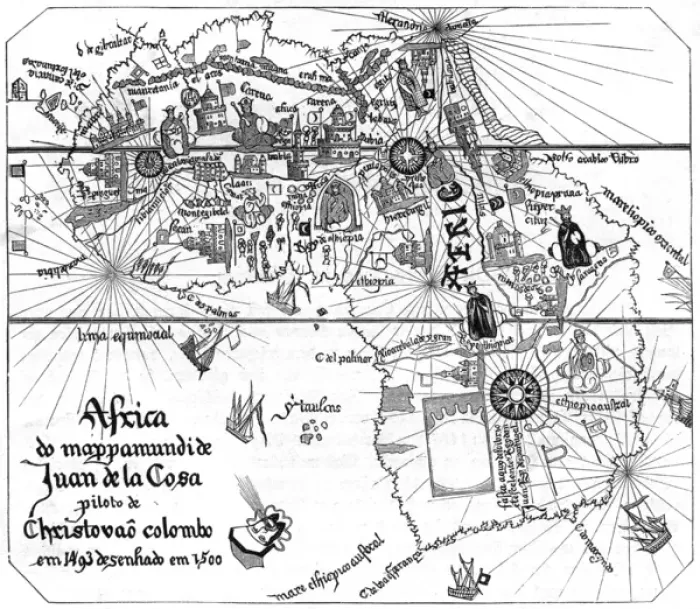 Framed Print : MAP AFRICA Framed Print : MAP AFRICA