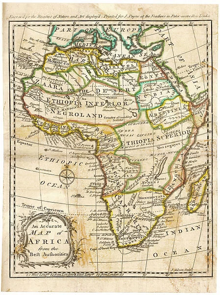 MAP  /  AFRICA 1763