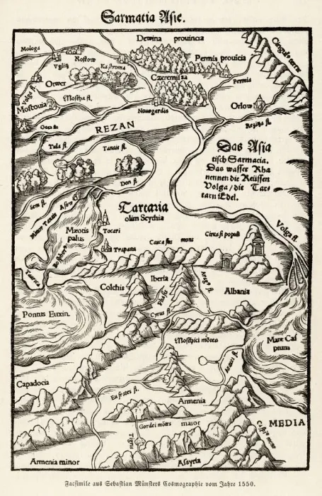 Framed Print : MAP / ASIA MINOR 1553 Framed Print : MAP / ASIA MINOR 1553