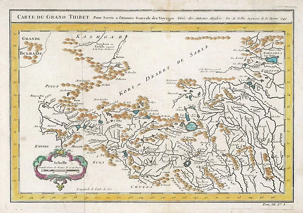 Map / China / Tibet 1749