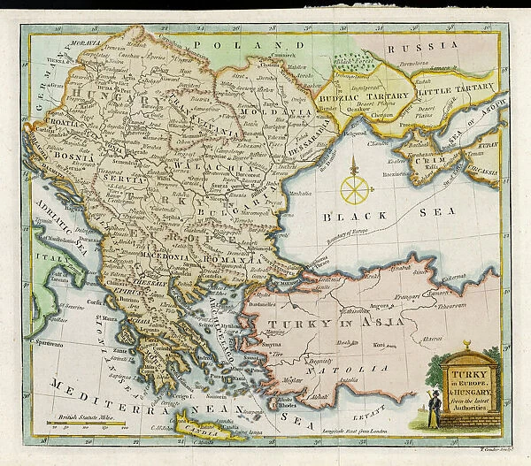 Map  /  Europe  /  Balkans 1792