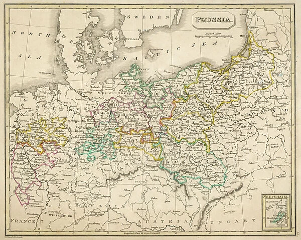 Map  /  Europe  /  Germany 1827