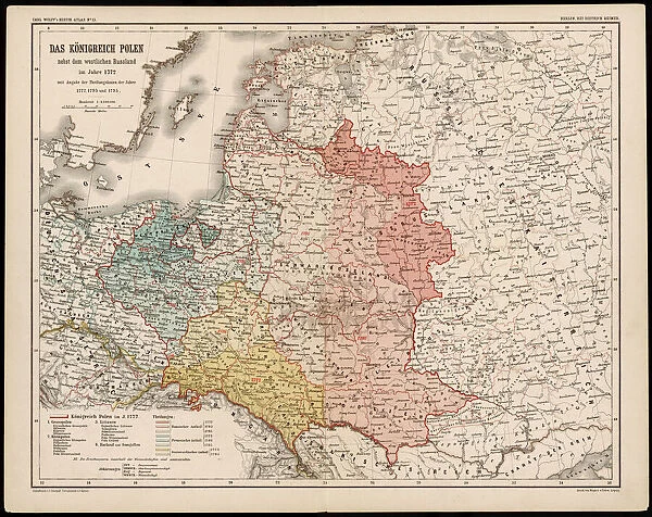 Map  /  Europe  /  Poland 1772