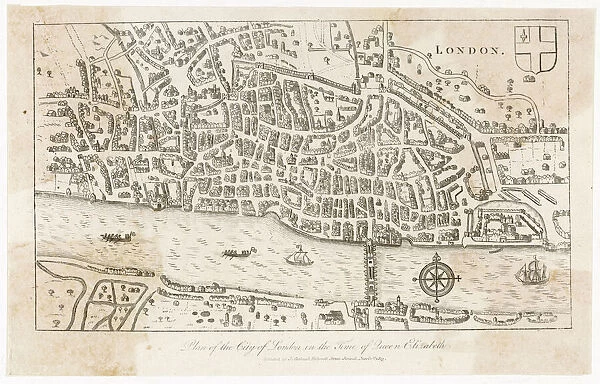 Map  /  London  /  City Late 16C
