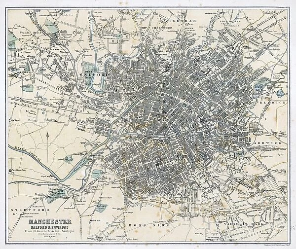 Map  /  Manchester 1878