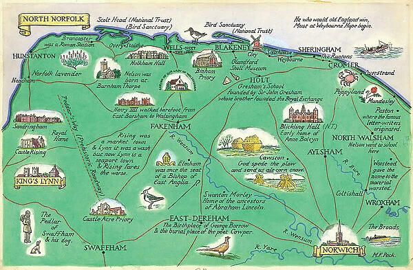 Map - North Norfolk