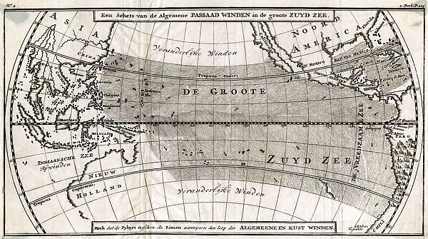 MAP  /  PACIFIC OCEAN 1700