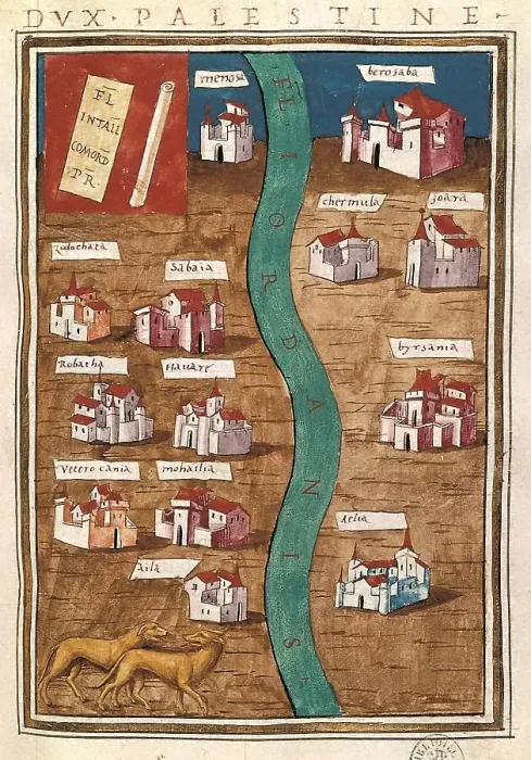 Framed Print : Map of Palestine Framed Print : Map of Palestine