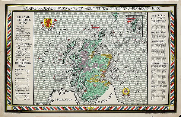 A Map of Scotland