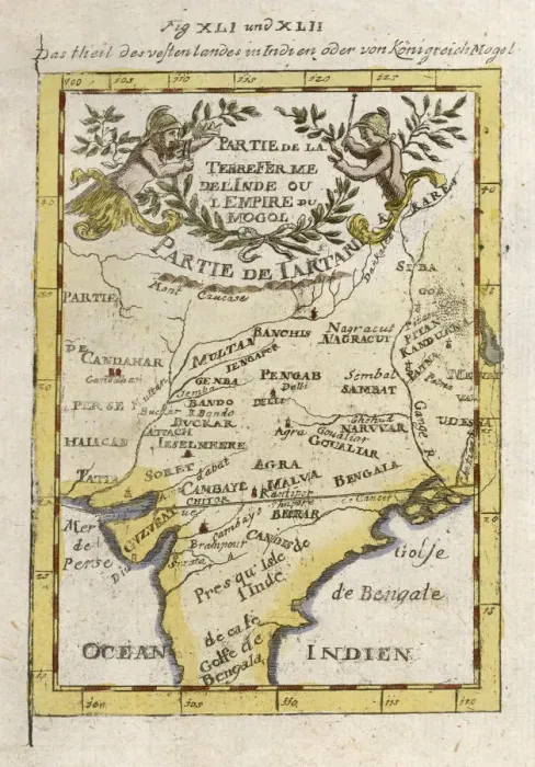 Framed Print : MAPS, ASIA, INDIA 1719 Framed Print : MAPS, ASIA, INDIA 1719