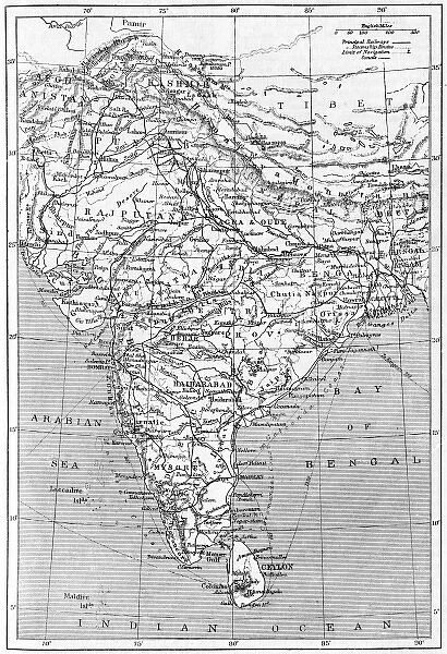 MAPS  /  INDIA 1908