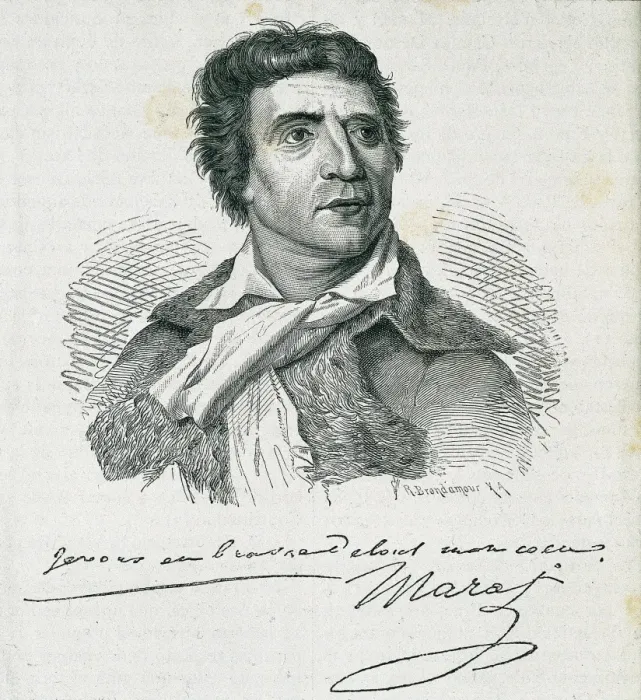 Framed Print : MARAT, Jean-Paul (1743-1793). French radical Framed Print : MARAT, Jean-Paul (1743-1793). French radical