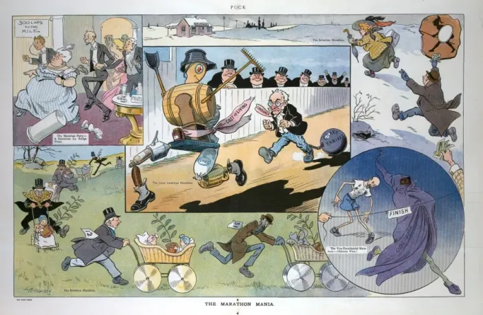 Framed Print : The marathon mania Framed Print : The marathon mania