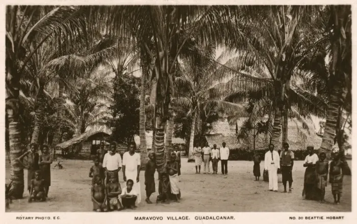 Framed Print : Maravovo Village, Guadalcanal, Solomon Islands Framed Print : Maravovo Village, Guadalcanal, Solomon Islands