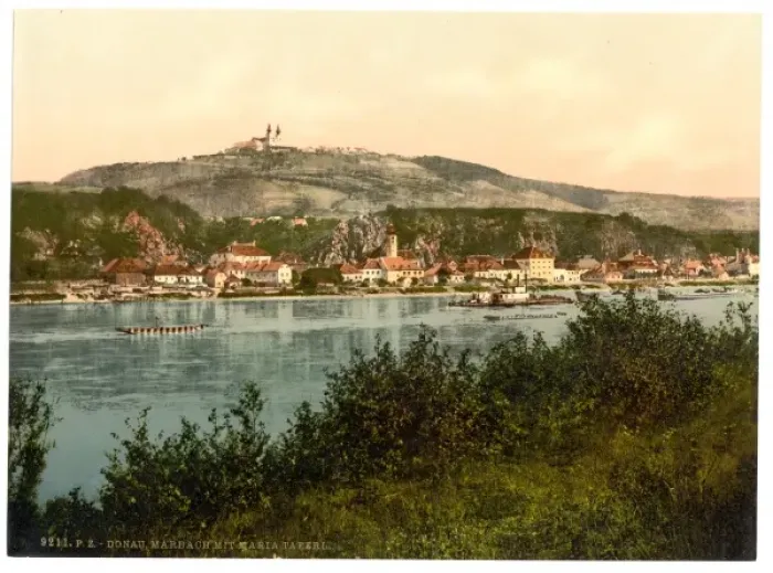 Framed Print : Marbach and Maria-Taferl, Lower Austria, Austro-Hungary Framed Print : Marbach and Maria-Taferl, Lower Austria, Austro-Hungary