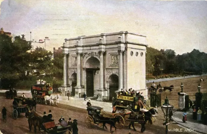 Framed Print : Marble Arch, Mayfair, London Framed Print : Marble Arch, Mayfair, London