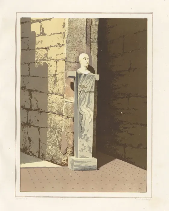 Framed Print : Marble bust of the owner from the House of Framed Print : Marble bust of the owner from the House of