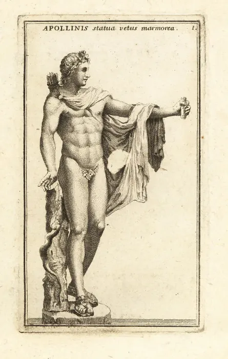 Framed Print : Marble statue of Apollo Belvedere Framed Print : Marble statue of Apollo Belvedere