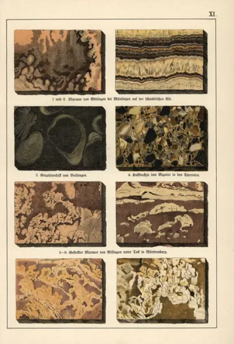 Framed Print : Marble varieties Framed Print : Marble varieties