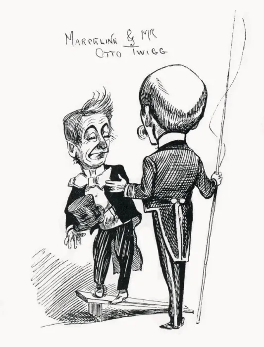 Framed Print : Marceline the Droll & Otto Twigg, London Hippodrome Framed Print : Marceline the Droll & Otto Twigg, London Hippodrome