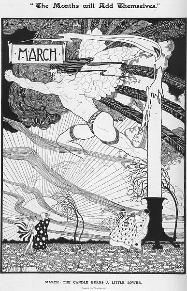 March: The Candle Burns a Little Lower by Mackenzie