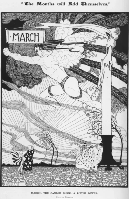 Framed Print : March: The Candle Burns a Little Lower by Mackenzie Framed Print : March: The Candle Burns a Little Lower by Mackenzie