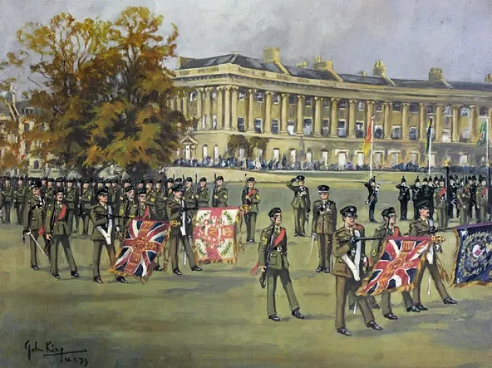 Framed Print : March off the Old Colours Framed Print : March off the Old Colours