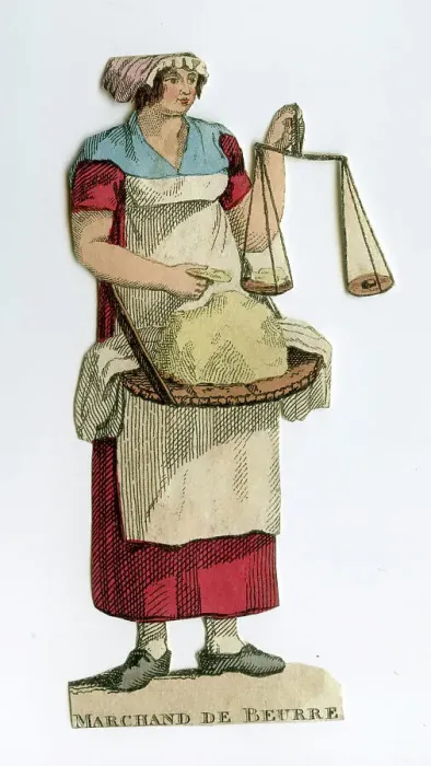 Framed Print : Marchande de Buerre, Butter Merchant Framed Print : Marchande de Buerre, Butter Merchant