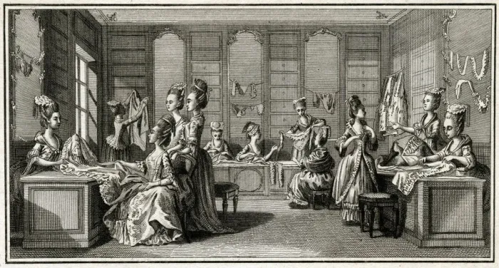 Framed Print : MARCHANDE DE MODES Framed Print : MARCHANDE DE MODES