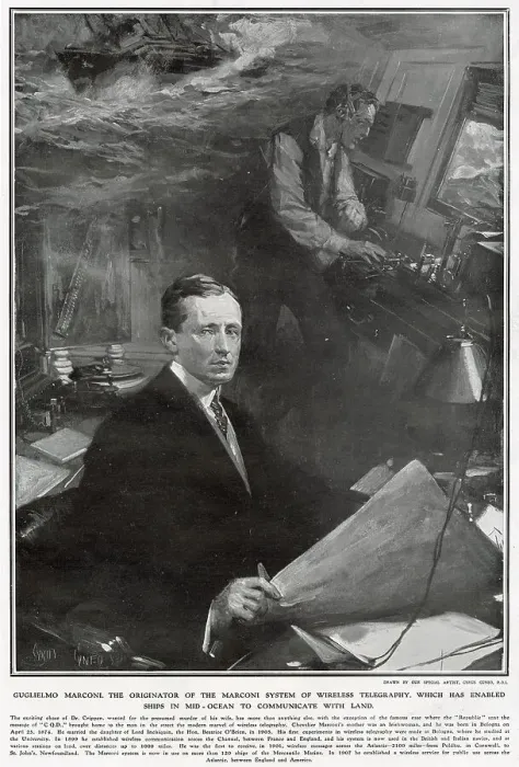 Framed Print : Marchese Guglielmo Marconi Framed Print : Marchese Guglielmo Marconi