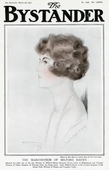 Framed Print : Marchioness of Milford Haven by Alan Stern Framed Print : Marchioness of Milford Haven by Alan Stern