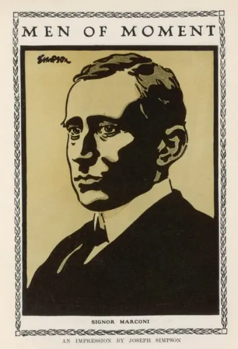 Framed Print : Marconi (Simpson) Framed Print : Marconi (Simpson)
