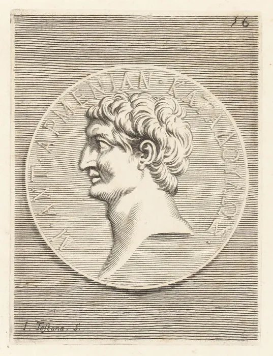 Framed Print : Marcus Antonius, Roman politician and general, 83-30 BC Framed Print : Marcus Antonius, Roman politician and general, 83-30 BC