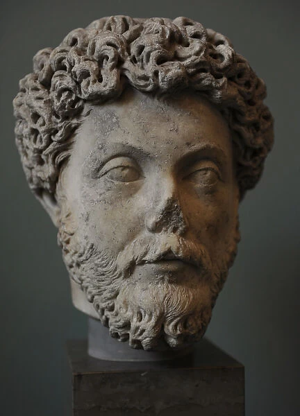 Marcus Aurelius (121-180 AD). Roman emperor. Carlsberg Glypt