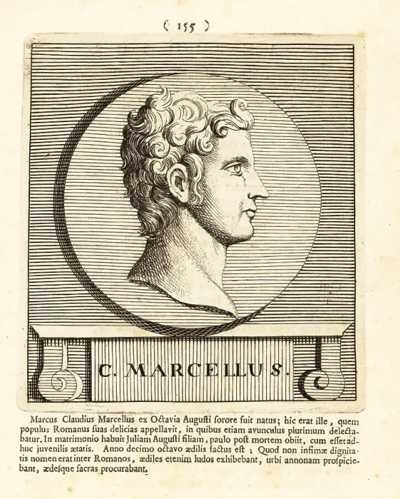 Framed Print : Marcus Claudius Marcellus, nephew of Emperor Augustus Framed Print : Marcus Claudius Marcellus, nephew of Emperor Augustus